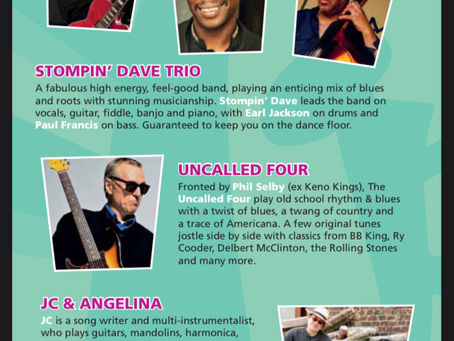 TWO amazing Blues and Boogie festivals for the price of ONE!