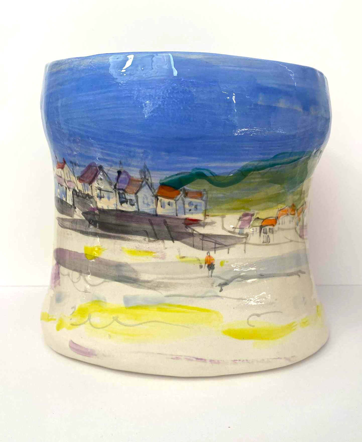 Staithes Large Beach Pot