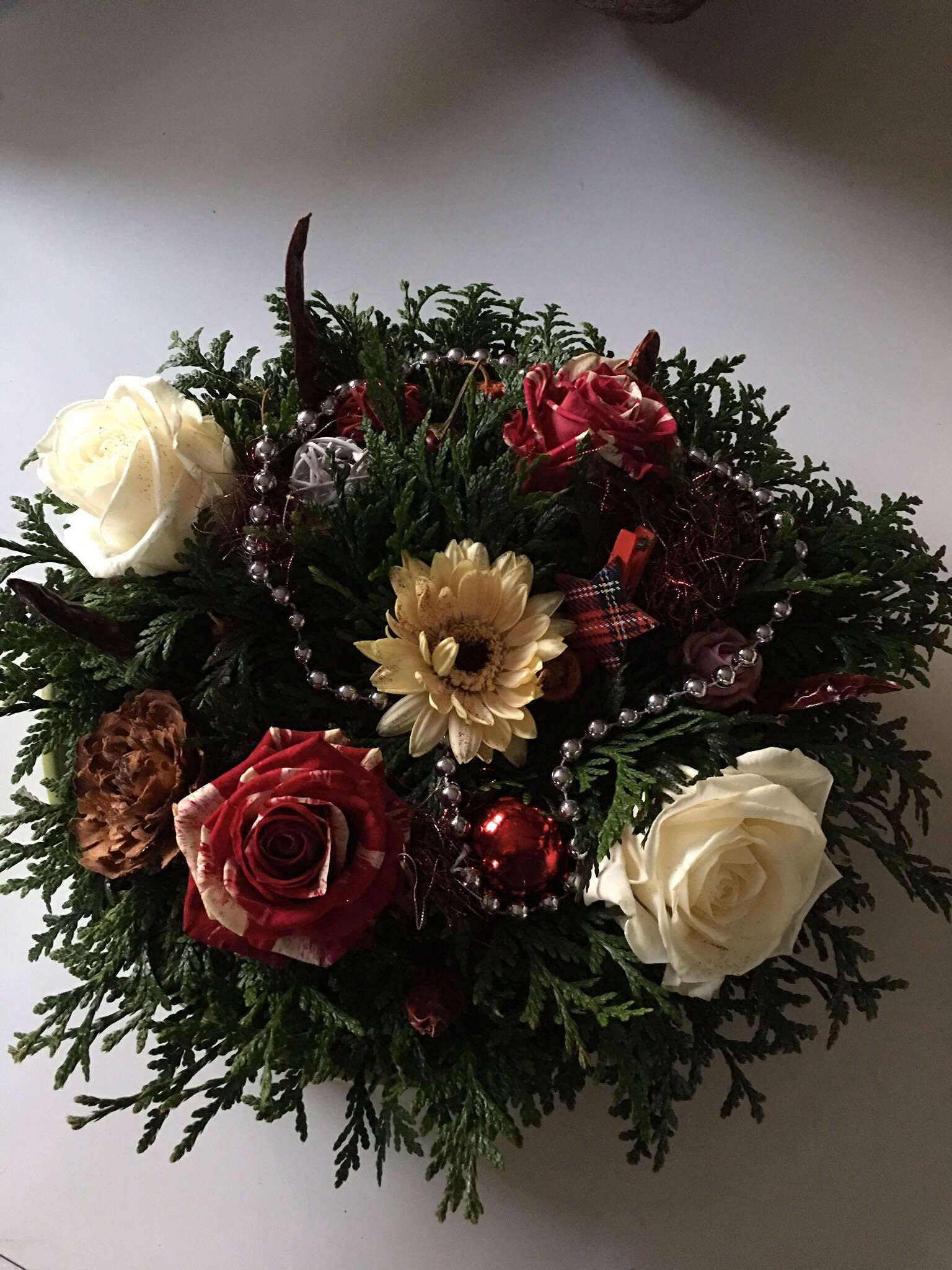 Kerststukje 5