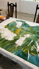 Proces Batik making