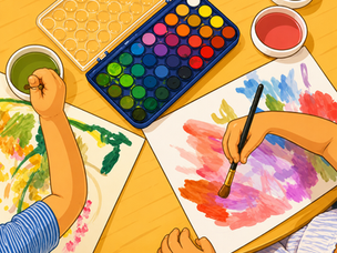 L'arte al nido: creare significa conoscere il mondo
