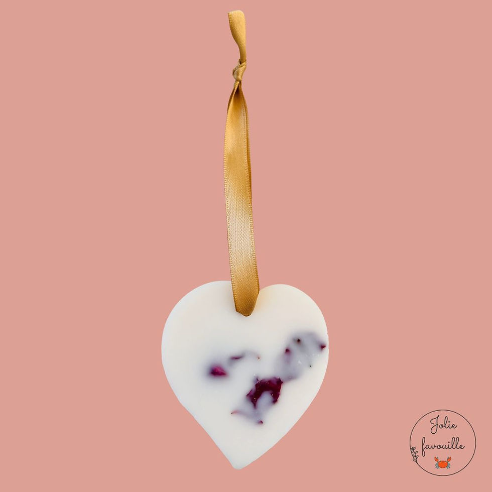 Miniature : Fondant parfumé fait main Rose - 25g