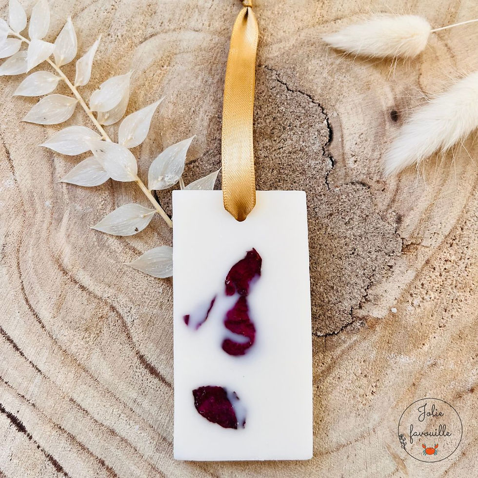 Miniature : Fondant parfumé fait main Rose - 25g