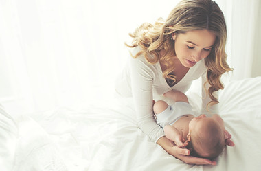 Madre con su niño
