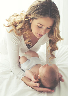 Mother with her Child
