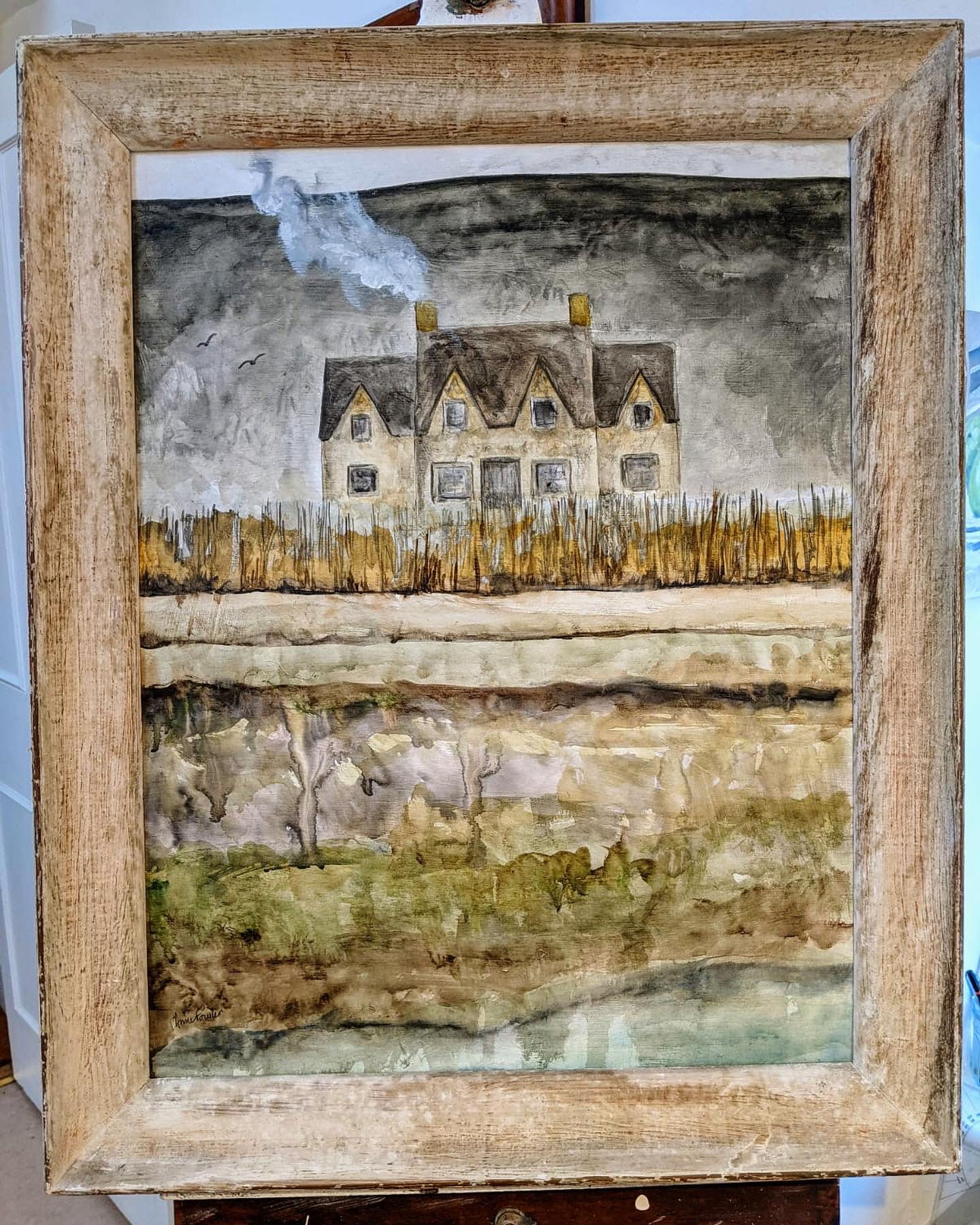 Bibury House - Studio Painting