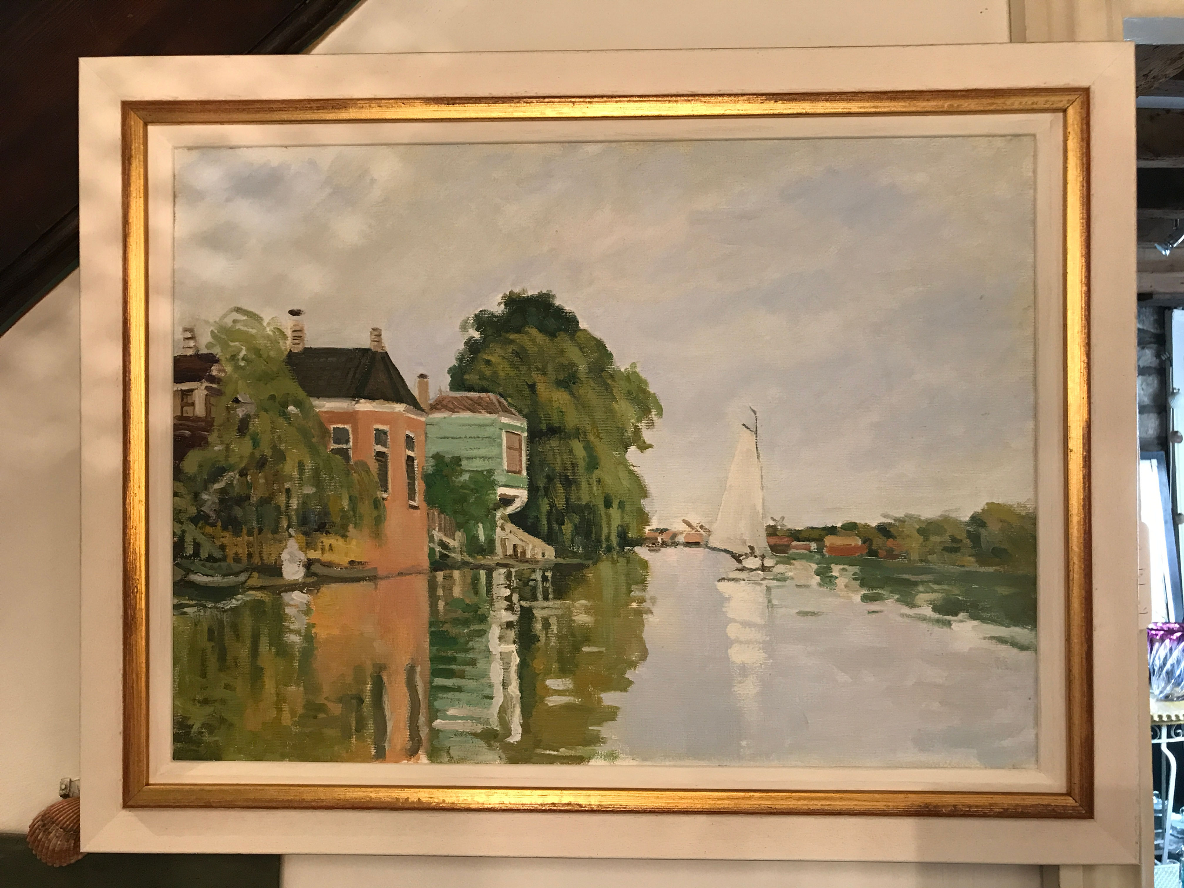 English Oil Painting By J.Clark