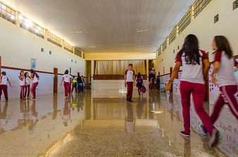Ar condicionado em todas as salas, conforto durante o aprendizado.