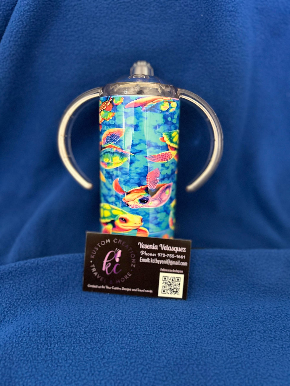 Thumbnail: Customized Sippy Cup- 12oz 