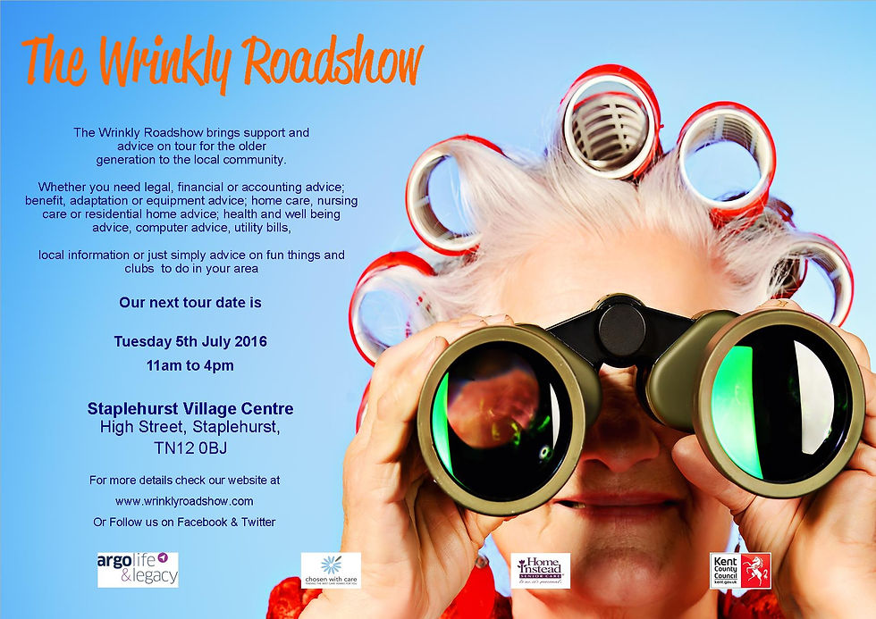 Wrinkly Roadshow - Staplehurst