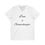 Thumbnail: Unisex Jersey Short Sleeve V-Neck Tee