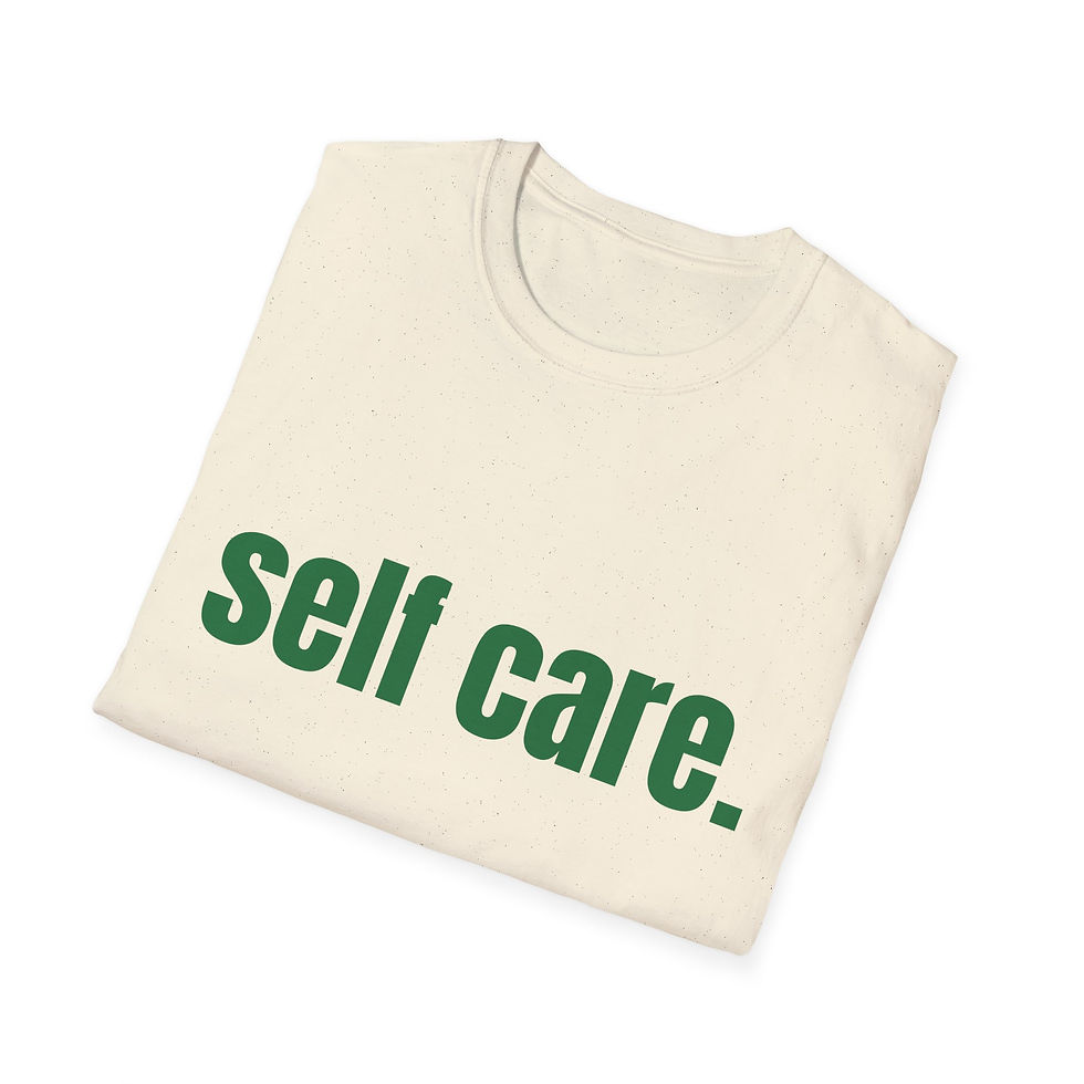 Thumbnail: Self Care Unisex T-Shirt - Comfort, Self-Love
