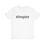 Thumbnail: Unisex Jersey Short Sleeve Tee