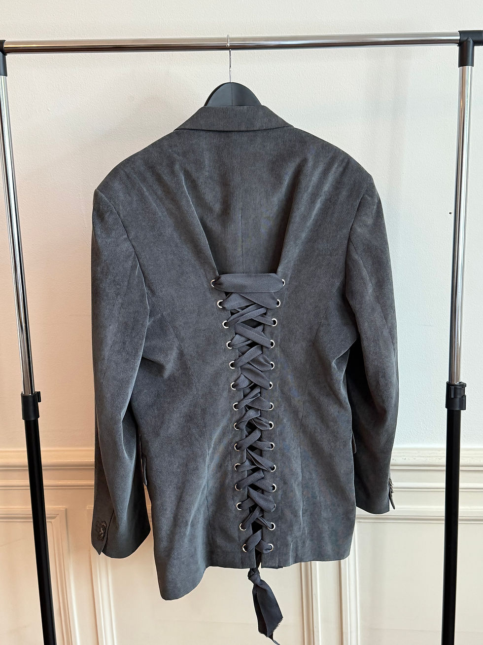 Thumbnail: The lace me up blazer