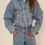 Thumbnail: Upcycled denim jacket