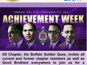 Omicron Iota Iota Achievement Week
