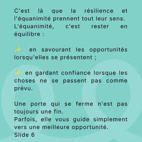 Le premier « non » est celui qui fait le plus mal