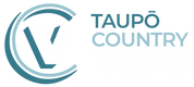 A logo that says Taupo CountryVets