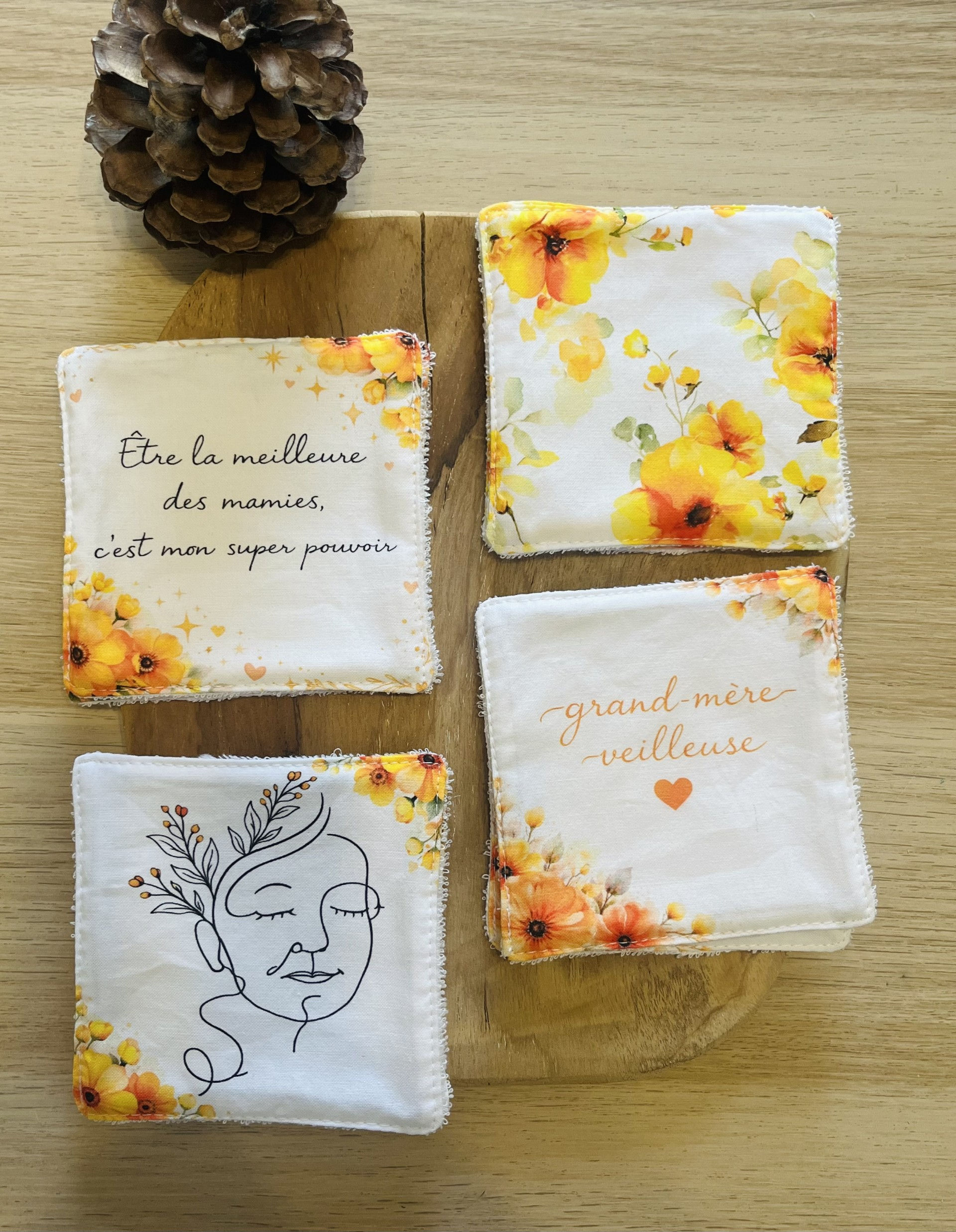 LOT DE  LINGETTES