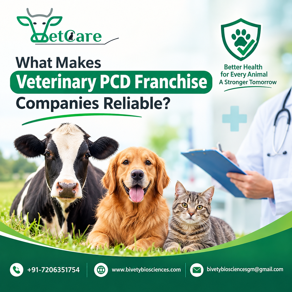 What Makes Veterinary PCD Franchise Companies Reliable?