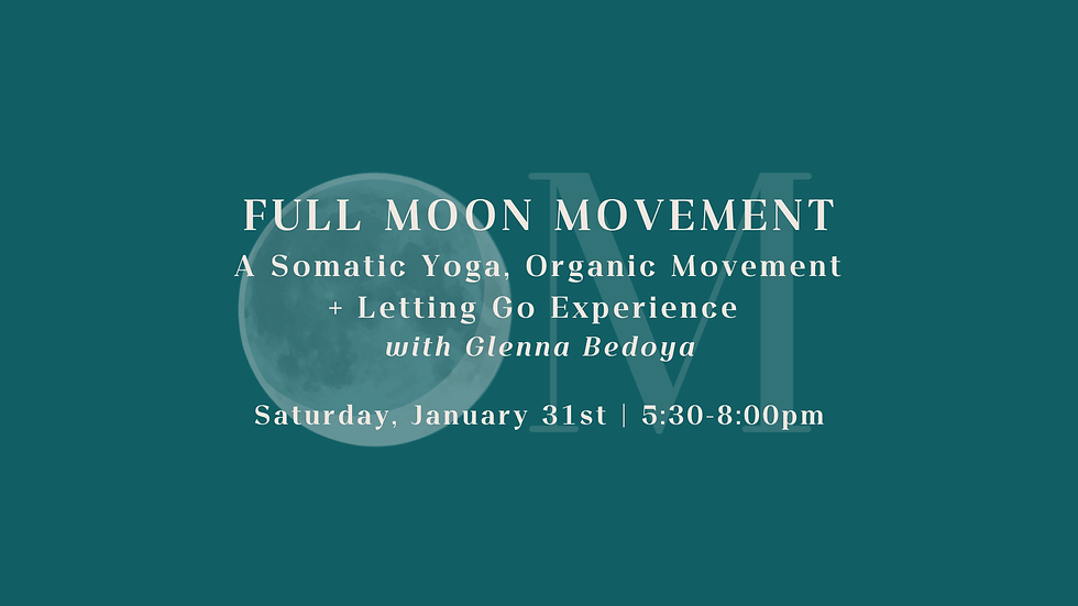 Full Moon Movement! 