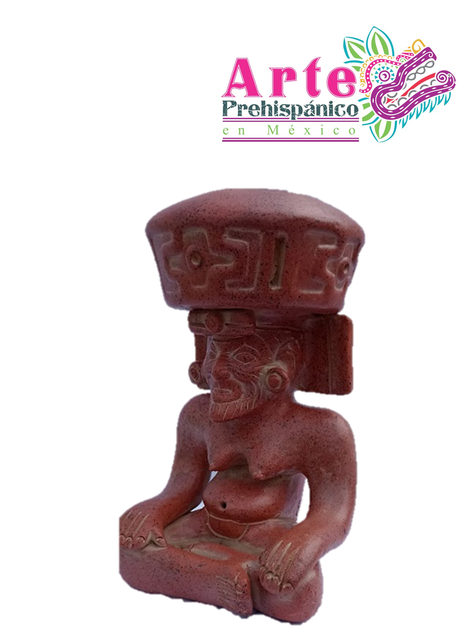 Miniatura: Huehuetéotl Dios Viejo Del Fuego