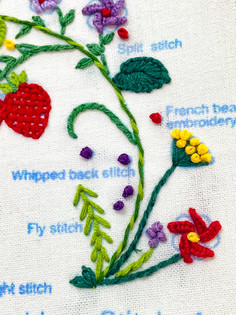 GIGIPAYNE embroidery workshop masterclass in Bangkok