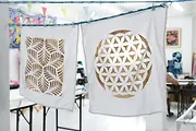 Katazome — Students during Katazome Workshop at GIGIPAYNE Studio in Bangkok