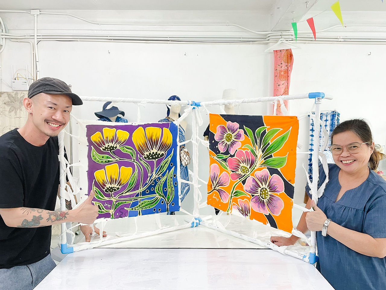 GIGIPAYNE batik workshop masterclass in Bangkok