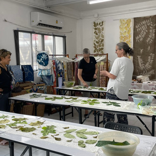 ecoprinting workshop in Chicago