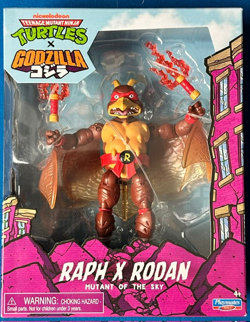 Teenage Mutant Ninja Turtles TMNT x Godzilla: Rodan Raphael Action Figure