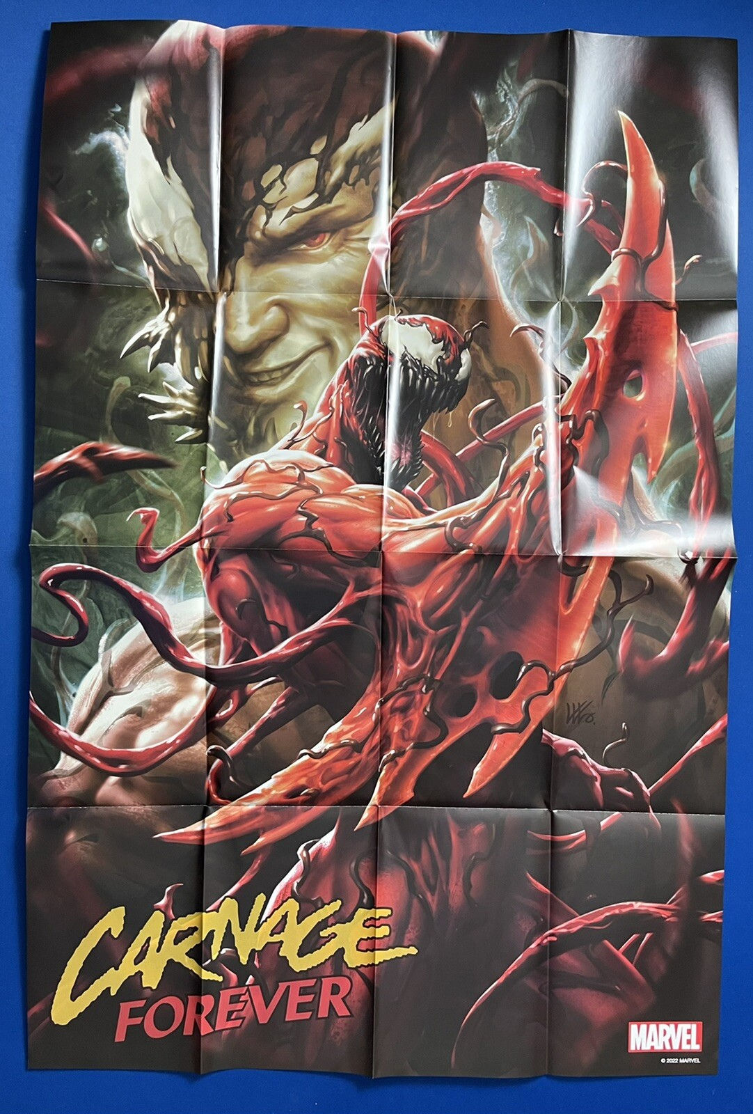 CARNAGE FOREVER 1 24" x 36" GIVEAWAY PROMO PROMOTIONAL POSTER 2022