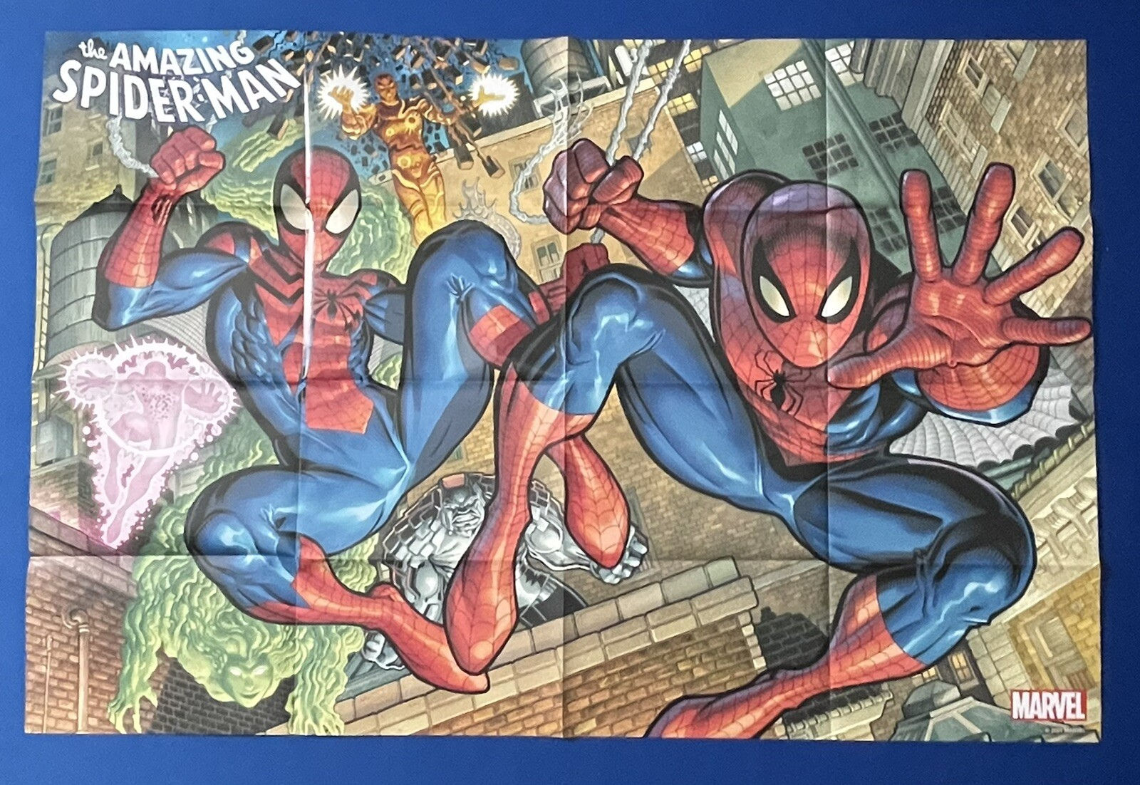 AMAZING SPIDER-MAN 75 POSTER 24 X 36 NEW Folded MARVEL HOHC 2021
