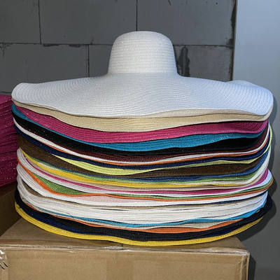 Thumbnail: Floppy Folding wide-brim hat