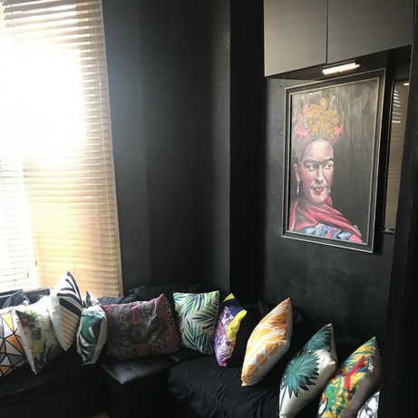 Dark and maximalist aesthetic