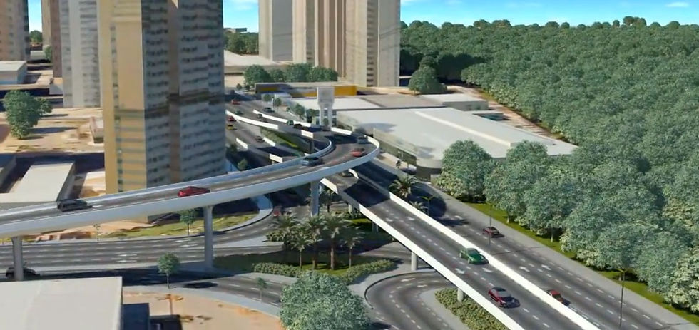 Viaduto da Av. Eng. Santana Junior