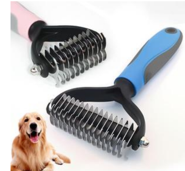 PetPro™ Double-Sided Grooming Comb for Dogs (Single)