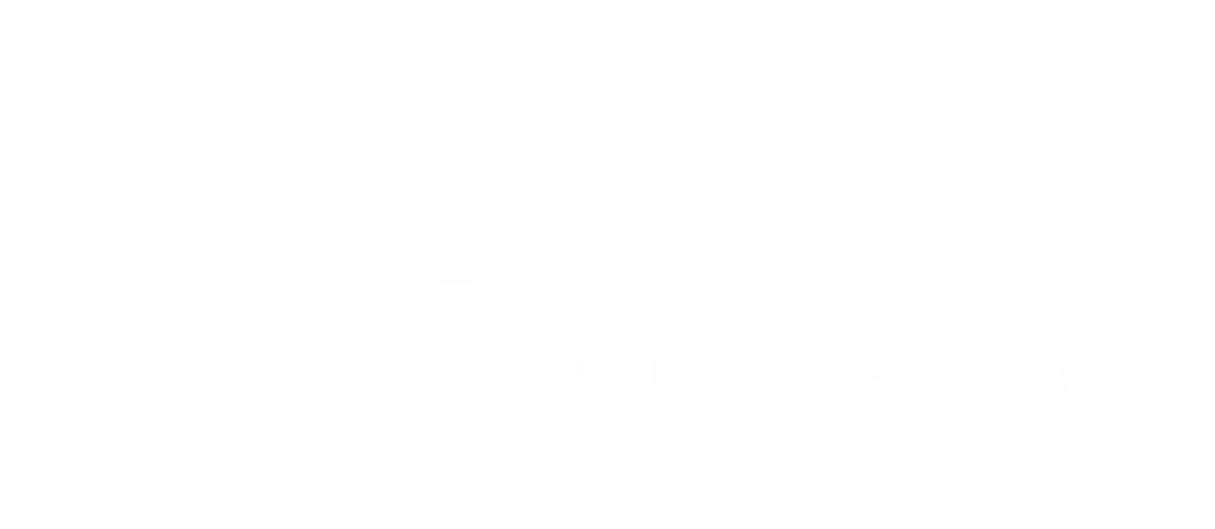 Volution White Horizontal Logo