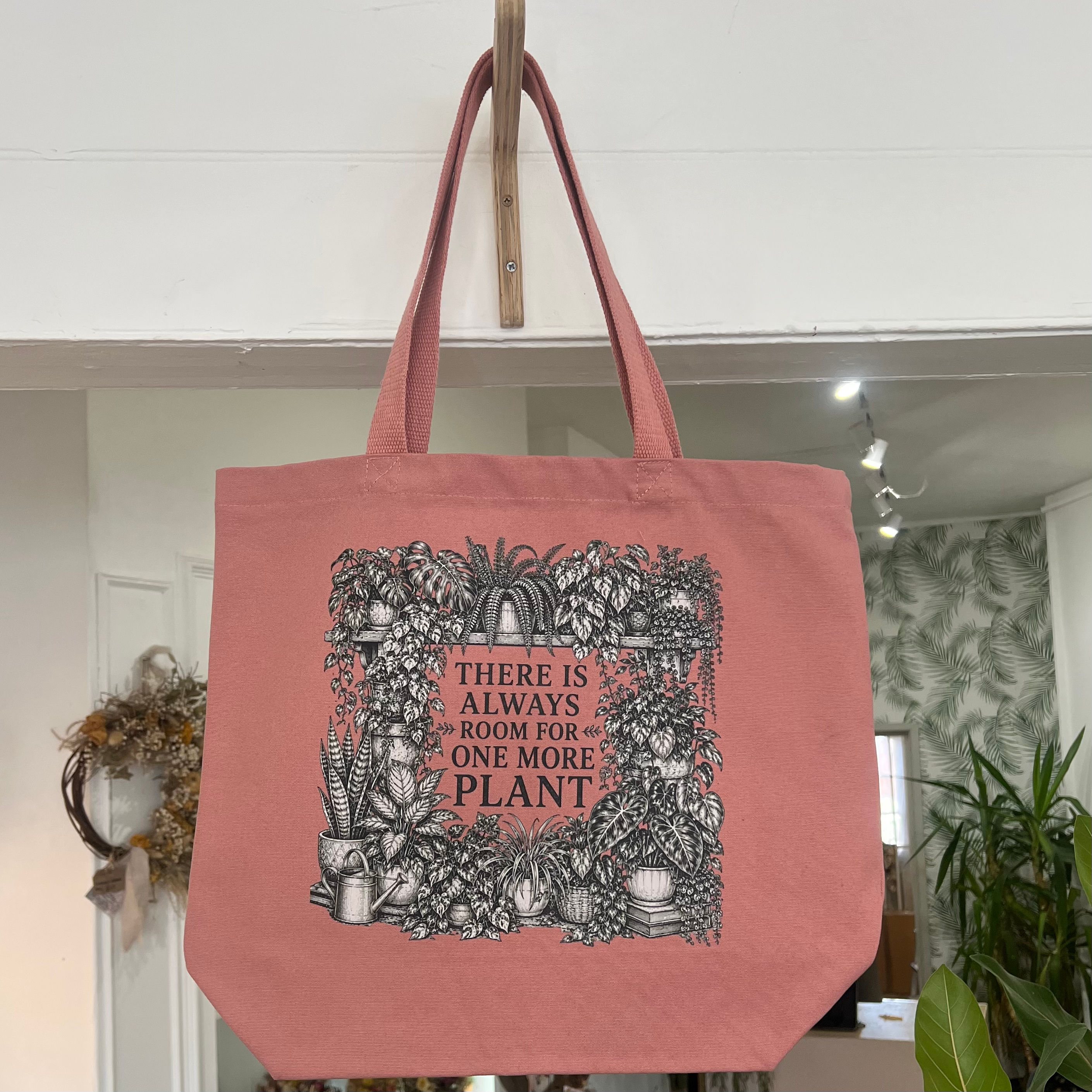 There Is Always Room For One More Houseplant Heavyweight Canvas Tote Bag