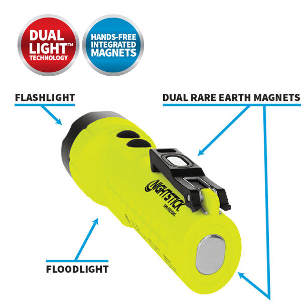 Thumbnail: X-Series IS Permissible Dual-Light™ Flashlight, Dual Magnets - Rechargeable 400L