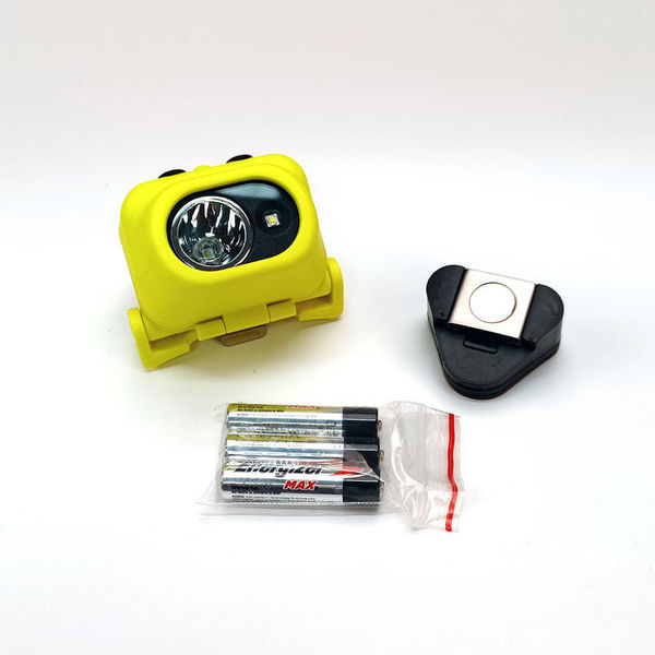 Thumbnail: Intrinsically Safe Multi-Function Clip-On LED Dual-Light™ Headlamp - Green 160L