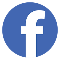 El logo de Facebook.