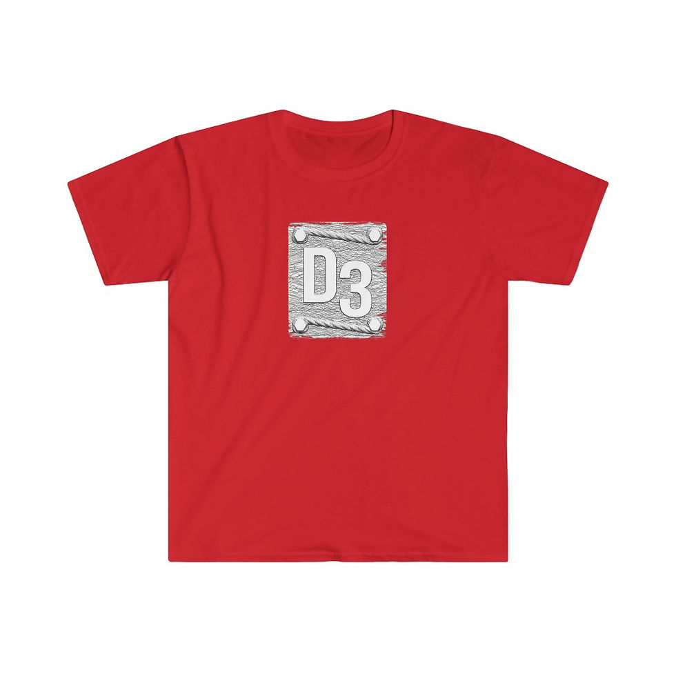 Thumbnail: D3 Aluminum /  Unisex Softstyle T-Shirt