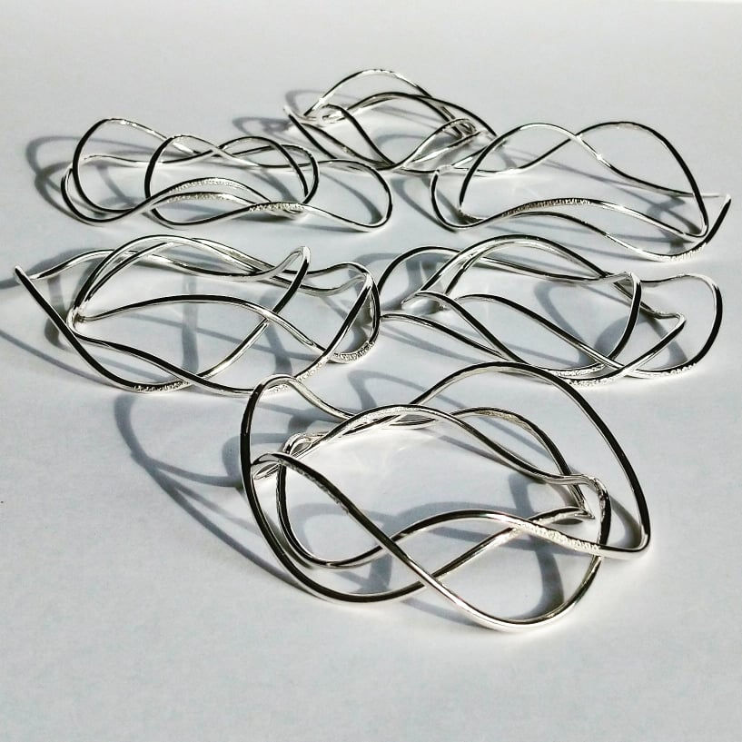 Thumbnail: Sterling Silver Bangle