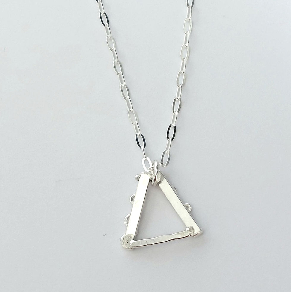 Thumbnail: Sterling Silver Pendant Necklace