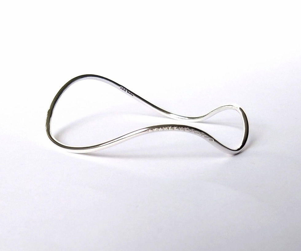Thumbnail: Sterling Silver Bangle