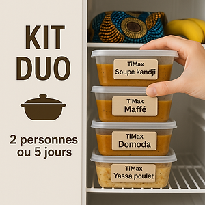 🥘 KIT DUO – 2 personnes ou 5 jours