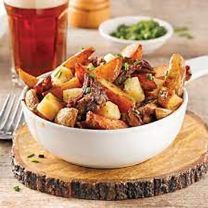 Poutine poulet ou viande de boeuf