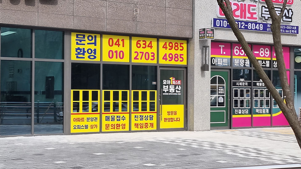 실사출력 부착(썬팅)