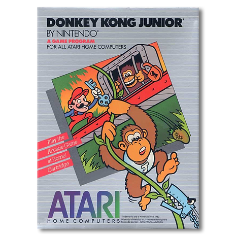 Donkey Kong Jr Atari 8 Bit